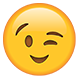 Wink emoji