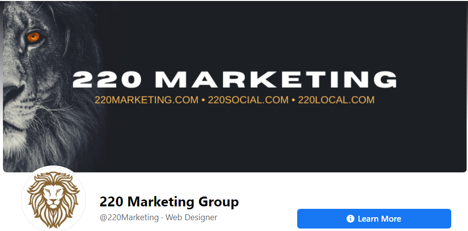 220 Social Media Header example